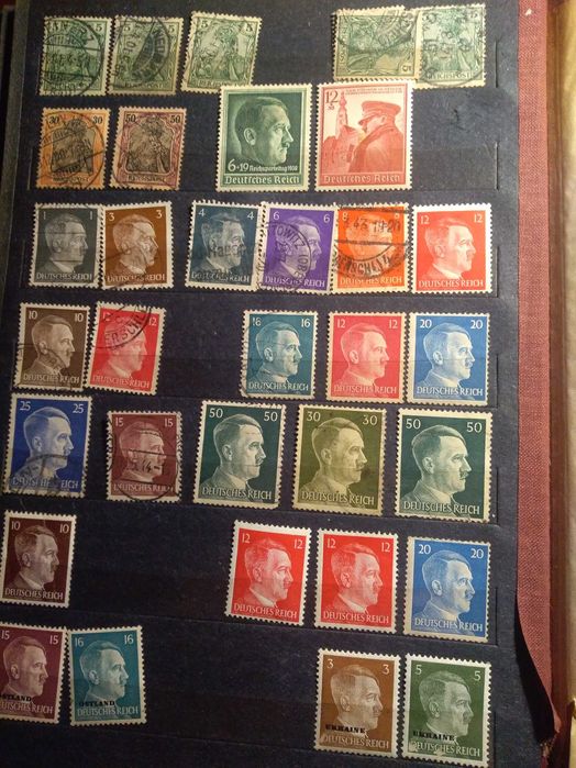 niemcy ddr hitler polska śląsk plebiscyty stare znaczki pocztowe