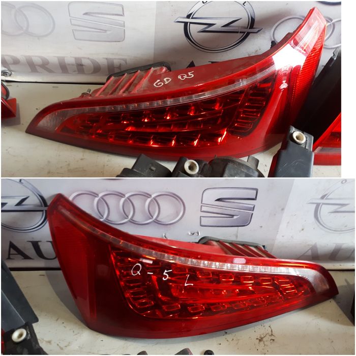 Фара фари фары задня задняя стоп ауди а4 б8 а5 ку5 audi Q5 a4 b8