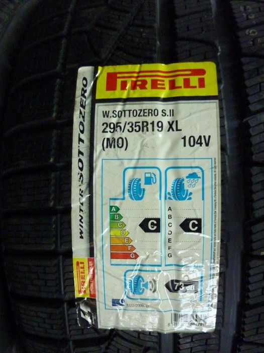 2x Opona nieużywana zimowa 295/35R19 PIRELLI 179zł/szt. WYSYŁKA GRATIS