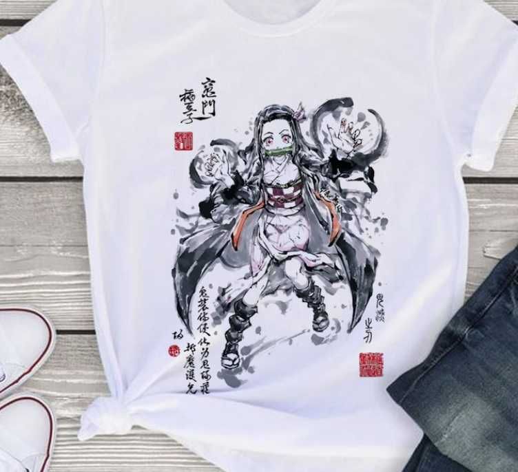 T-shirt Nezuko Demon Slayer anime Nowy Rozm. S