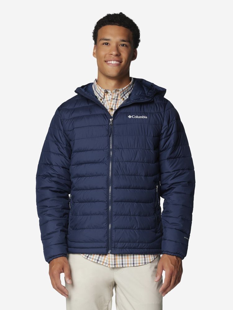 Куртка утеплена чоловіча Columbia Powder Lite™ II Hooded Jacket,S