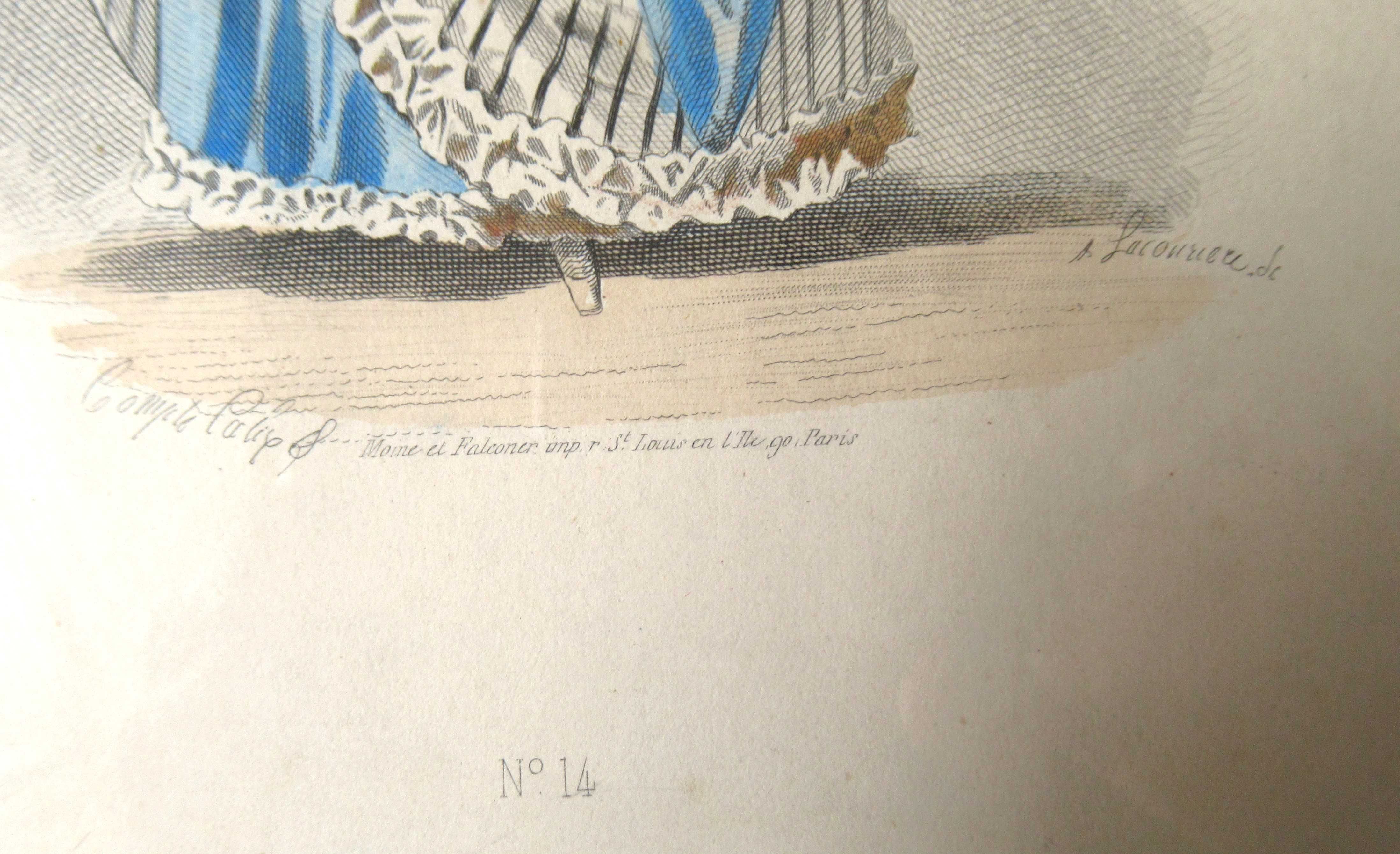 Litografias Francesas Antigas (Ref. 9)