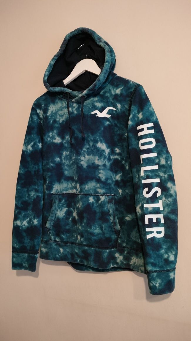 Bluza polarowa z kapturem HOLLISTER