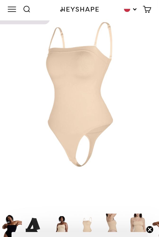Nowe modelujące body Heyshape – rozmiar S – 2 kolory