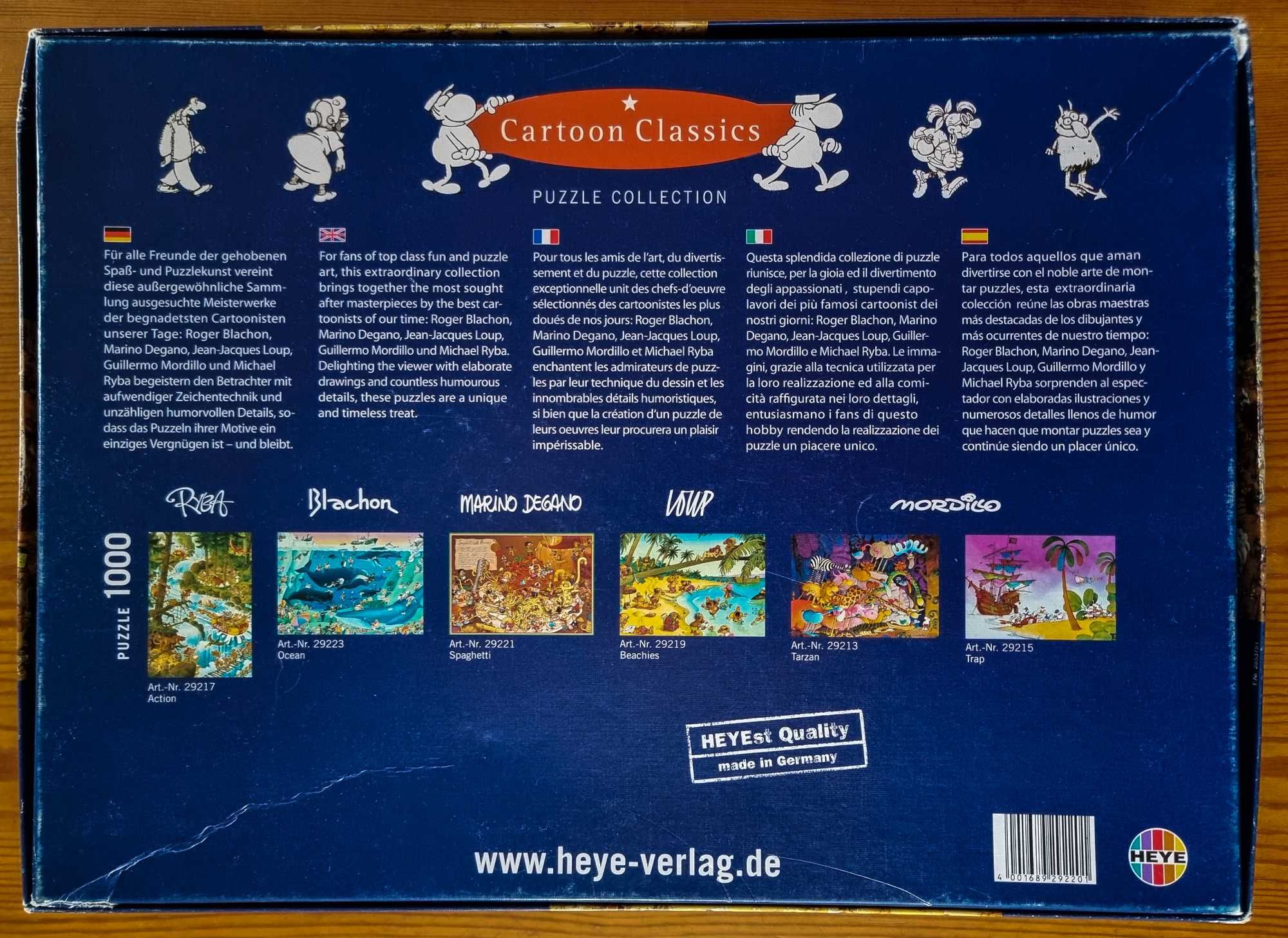 Puzzle 1000 HEYE Varieté Marino Degano