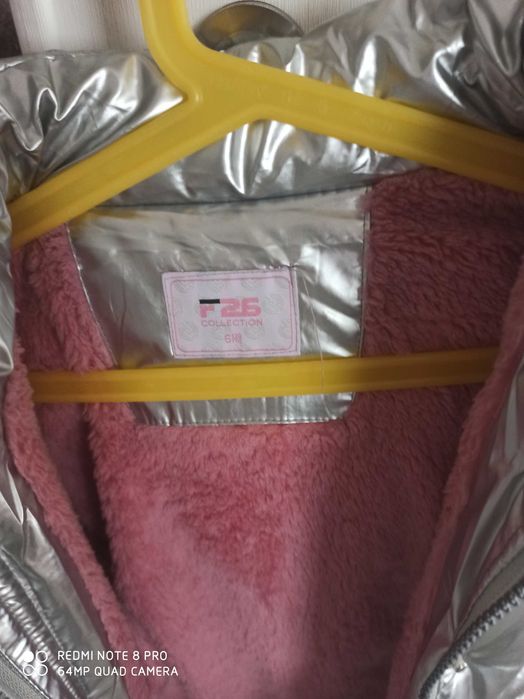 Kurtka zimowa dziewczęca