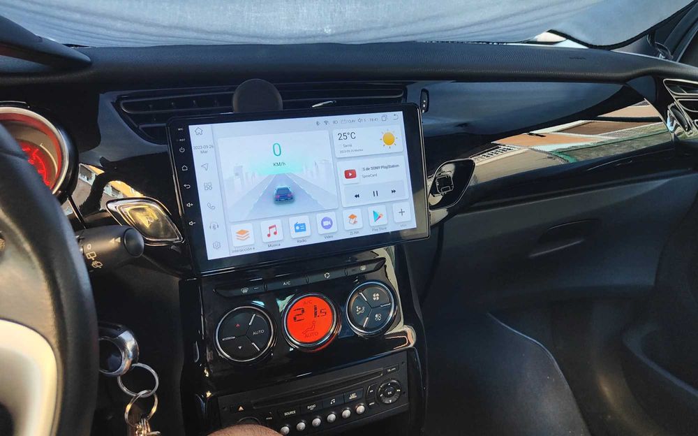 (NOVO) Rádio 2DIN 9" • CITROEN C3 / DS3 • (2009 a 2016) • Android GPS