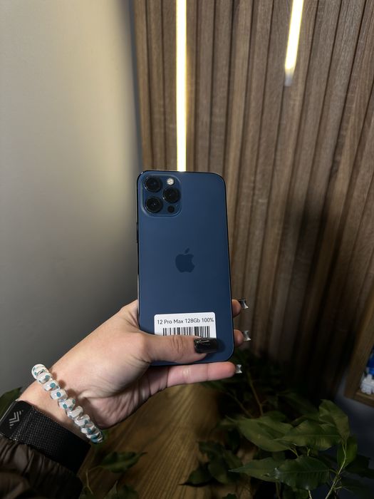 iPhone 12 Pro Max 128 Gb Pacific Blue Neverlock