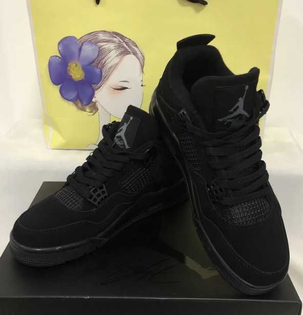 Nike air Jordan 4 Retro Black Eu 39