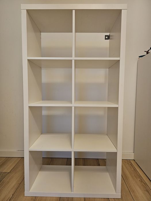 IKEA KALLAX – regał 8-komorowy biały 77×147 cm