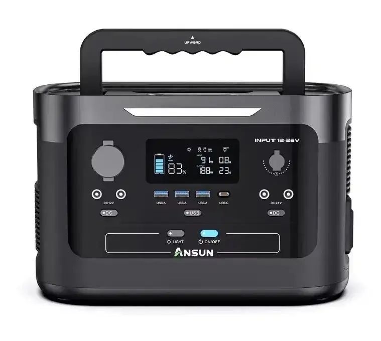 Портативна зарядна станція Ansun Portable Power Station 1000W