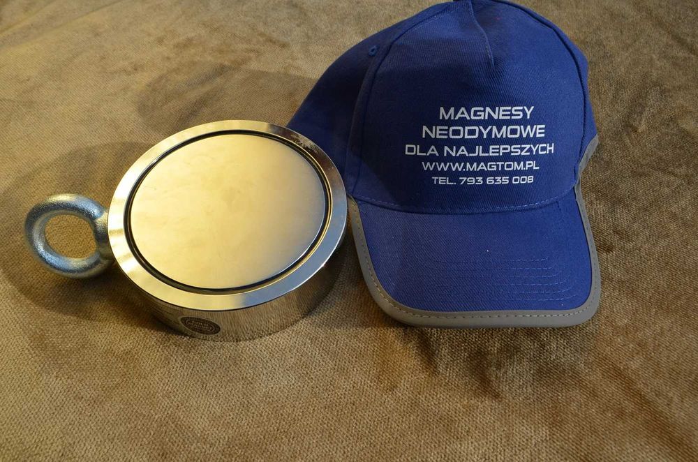 Duży mocny magnes neo do łowienia w wodzie F600Gold oryginał Magtom
