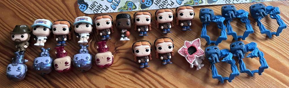 Figurki Funko Pop Kinder Joy Stranger Things/ Harry Potter