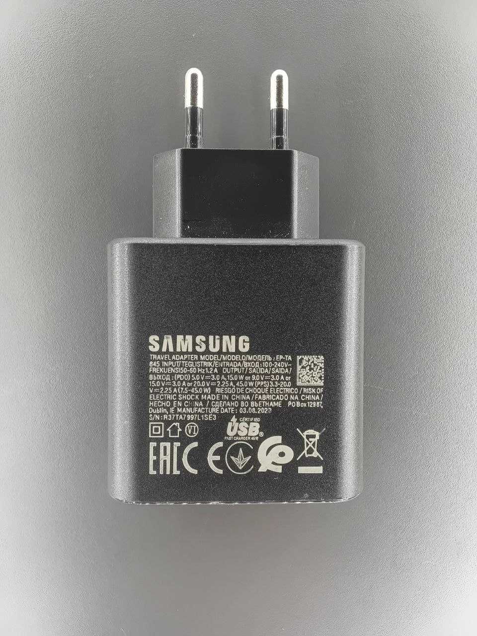 Samsung Power Adapter 45 W FastCharge QC .2..3