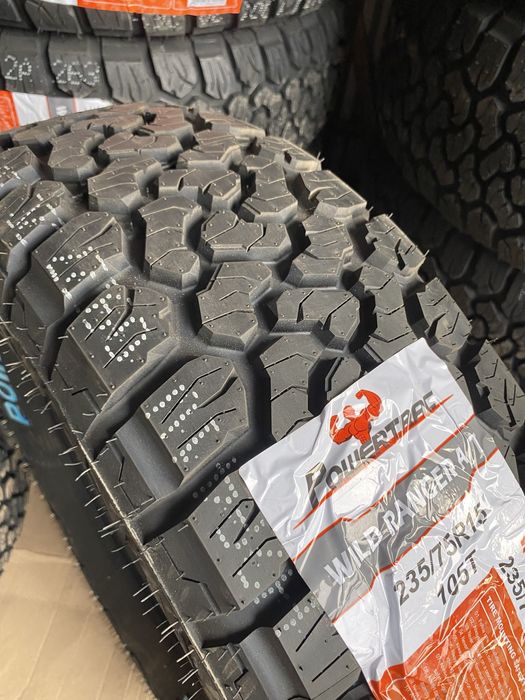грязева резина колеса 235/75 R15 AT уаз suzuki ford mazda opel nissan