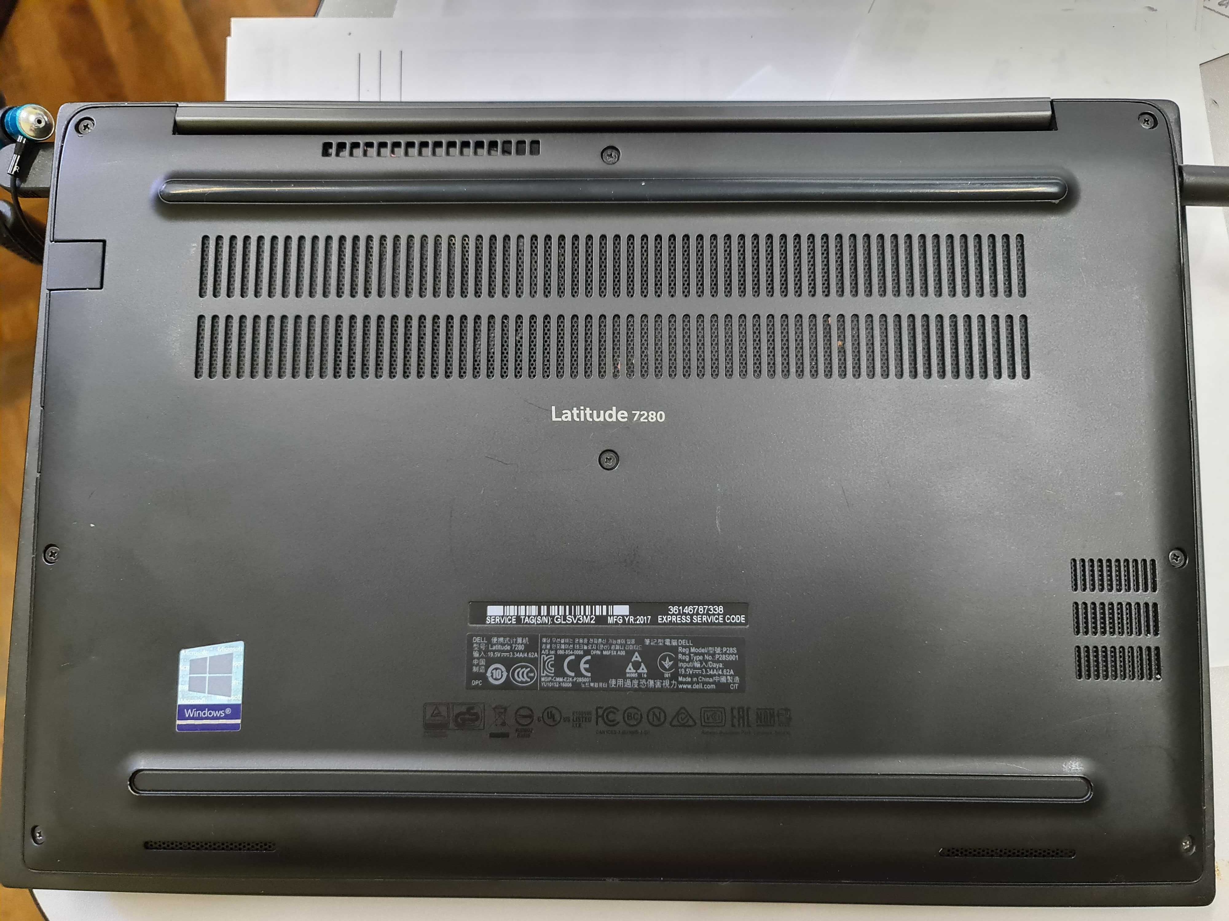 Dell Latitude 7280 12.5" Core i5-6300U 8GB SSD 256GB