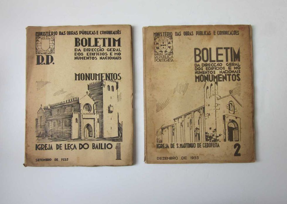 BOLETIM da D. G. dos Edifícios e Monumentos Nacionais [Nºs 01 a 10]