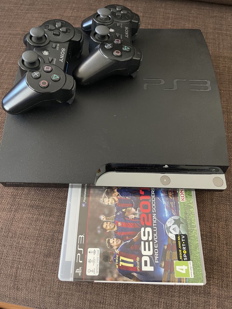 PlayStation 3 com 2 comandos