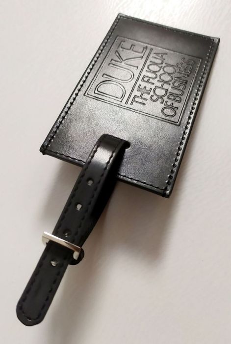 BUSINESS Багажная Бирка для чемодана Duke School of Business luggage