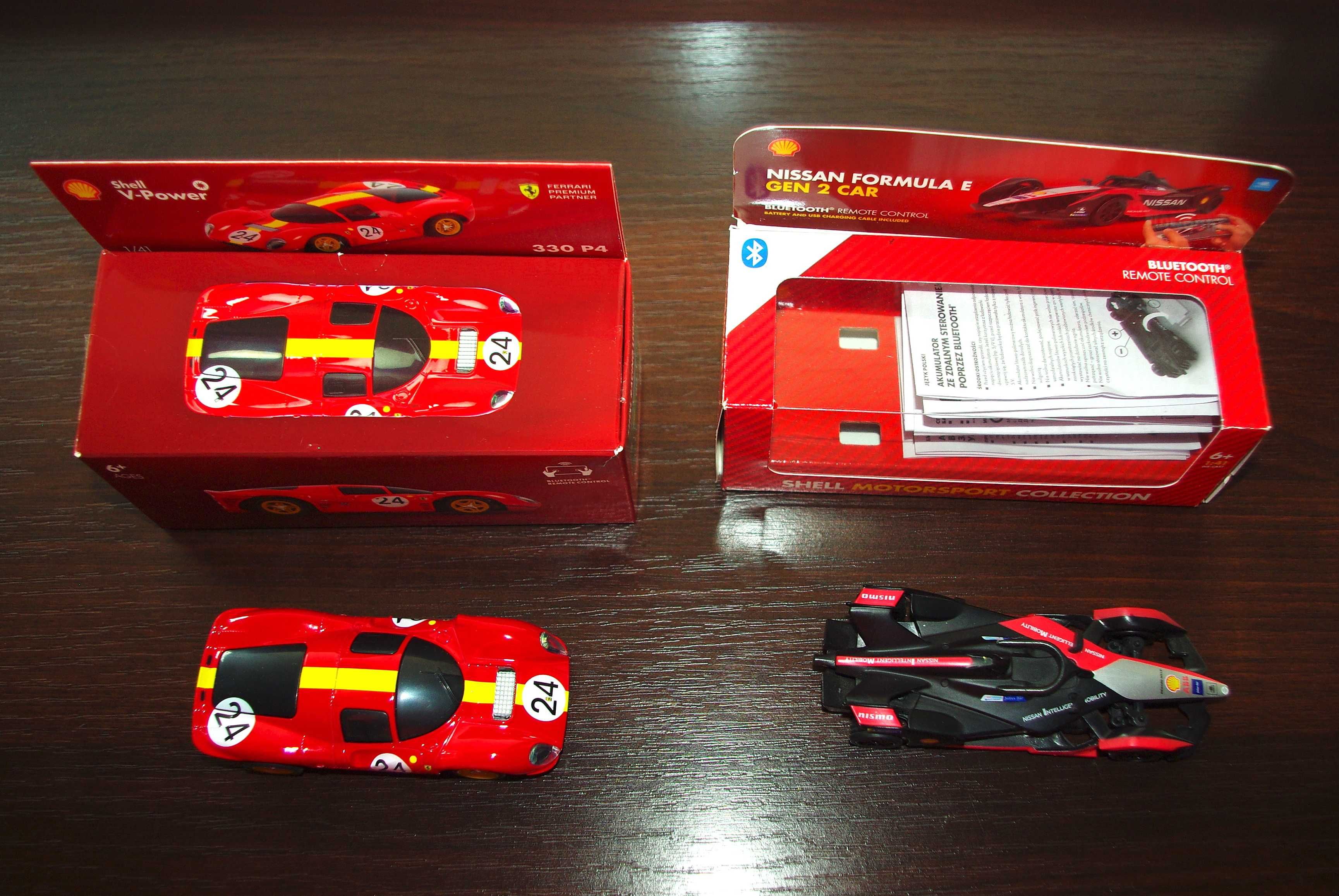 Shell Motorsport Collection 2 auta - Nissan, Ferrari