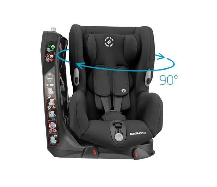 Maxi-Cosi Axiss Car Seat – Cadeira Auto Preta Usada c/ Marcas