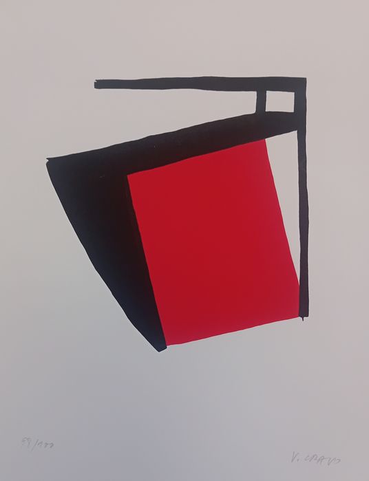 Serigrafia de Vitor Silva Cravo