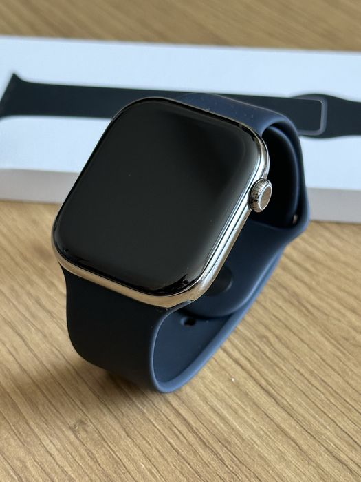 Apple Watch Series 10 46 mm Titanium Case Silver
