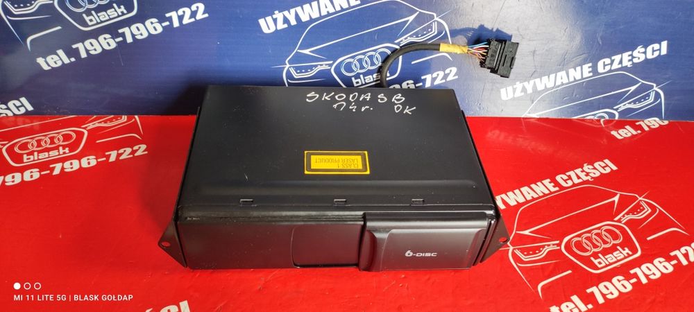 Zmieniarka Płyt CD Skoda SuperB 1.9 Manual 2004 Blask Gołdap