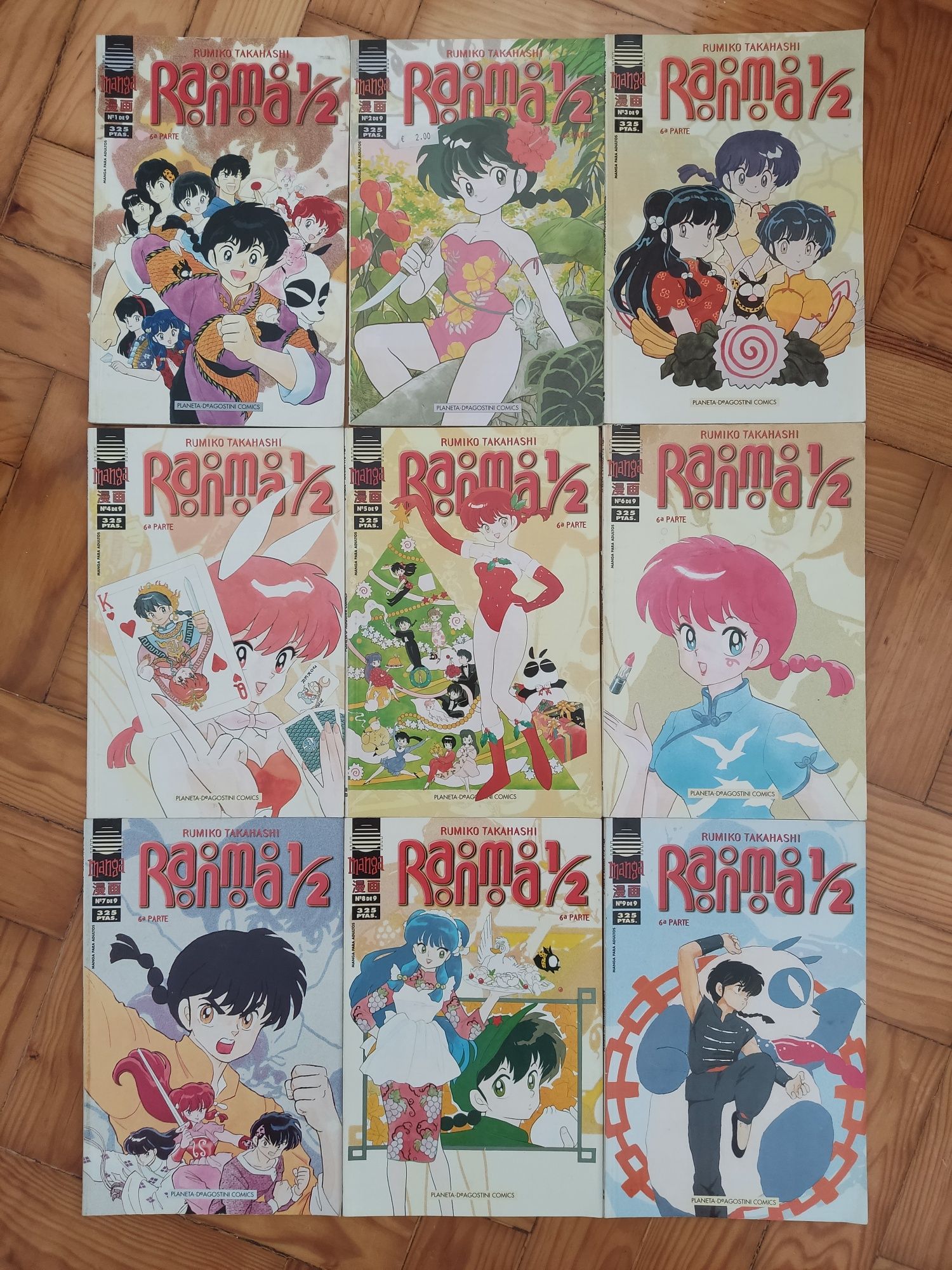 Manga Ranma 1/2 em espanhol