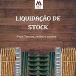 Postes Toscos, Redes- Liquidação de Stock!