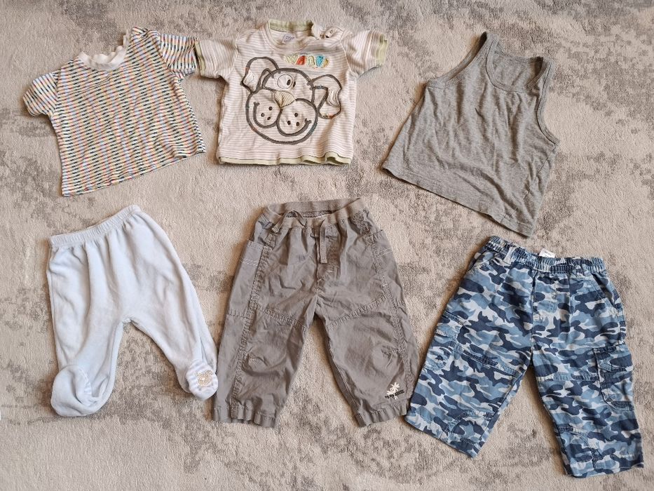 Пакет одягу для хлопчика 68 розмір