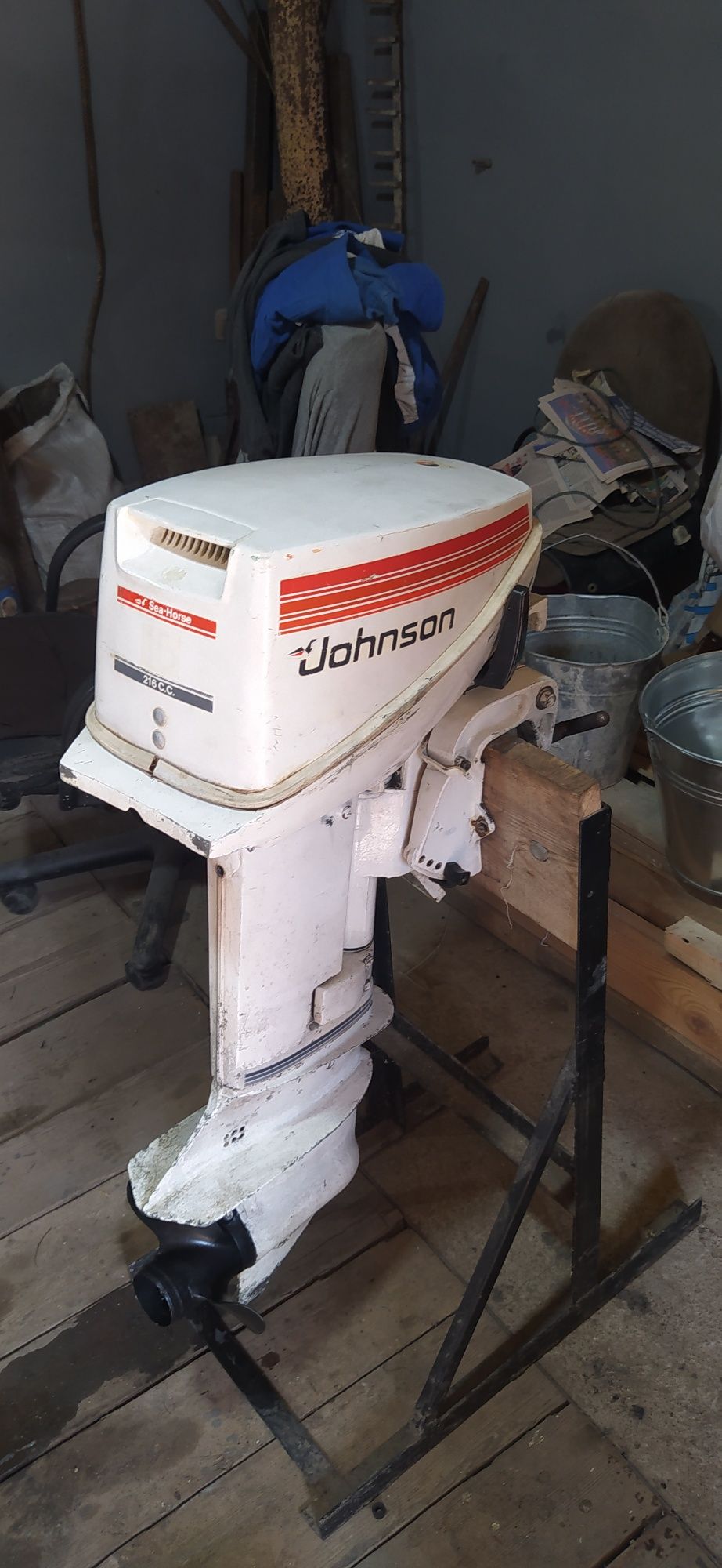 Лодочный мотор Johnson 15 (Evinrude)