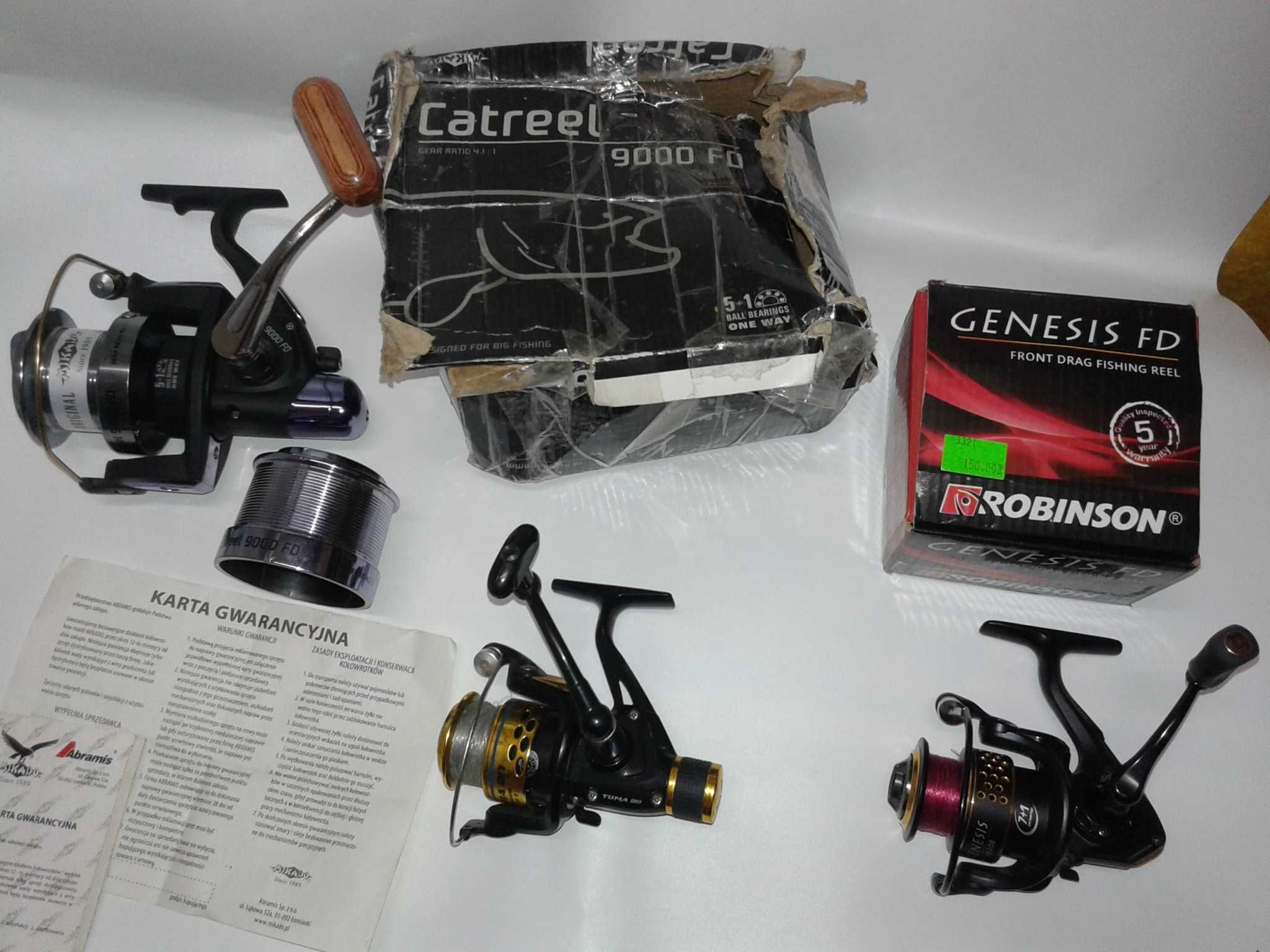 kołowrotek wędkarski ROBINSON GENESIS FD mikado 9000 FD