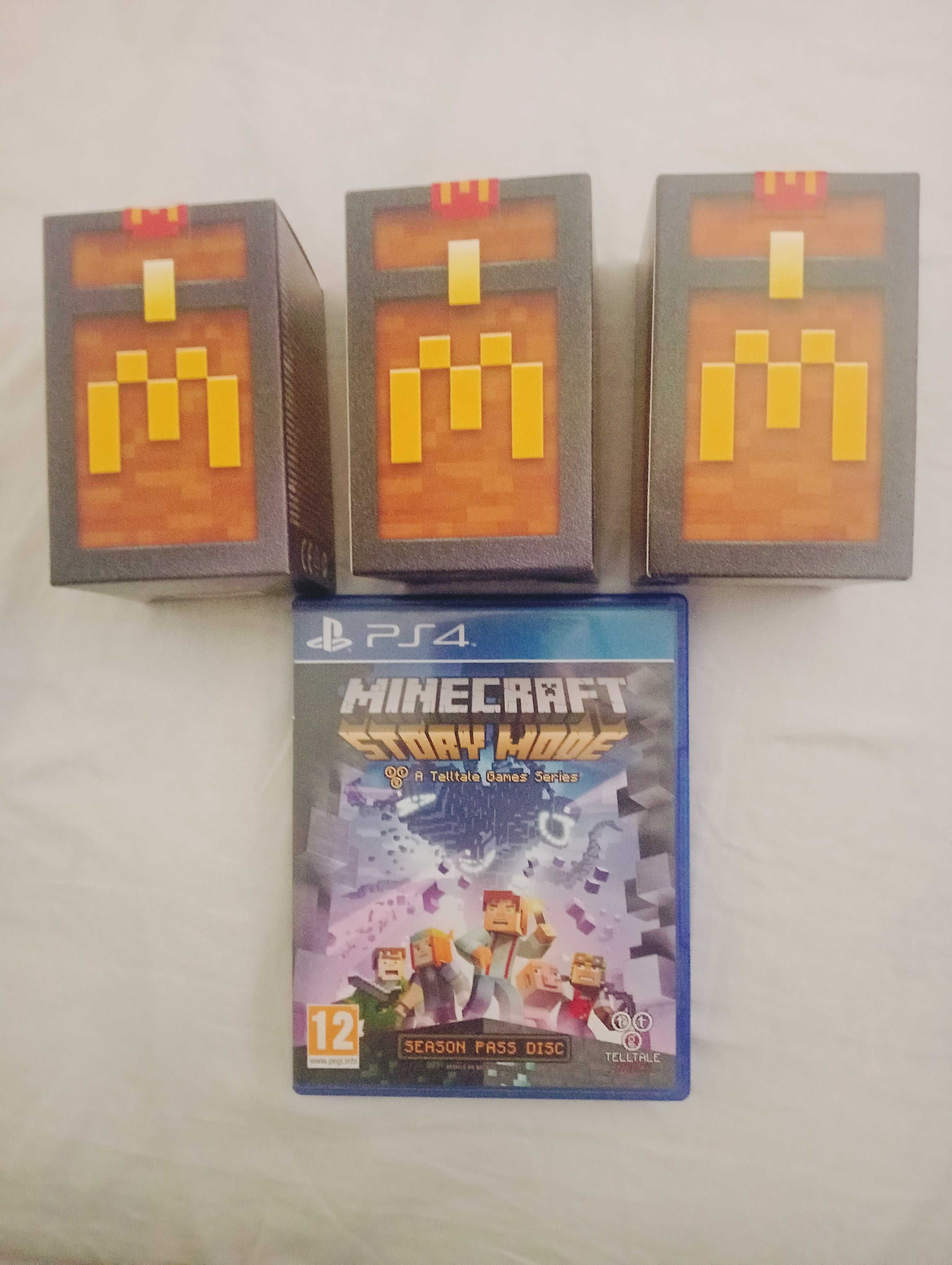 Vendo pack Minecraft 10€ jogo+figuras