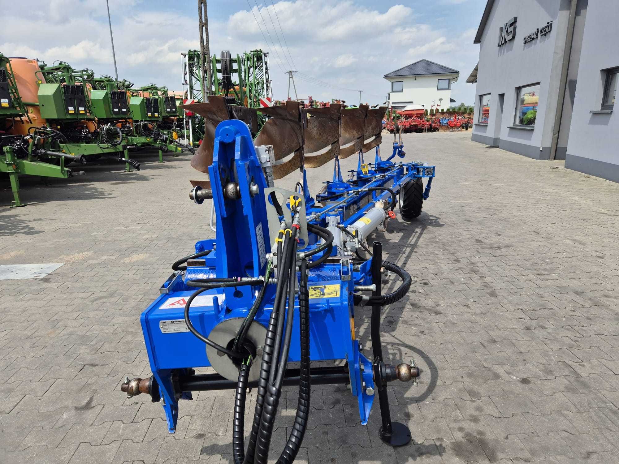 Pług Overum  Vari Flex CX Plus 2018r 5-skibowy obrotowy NON-STOP