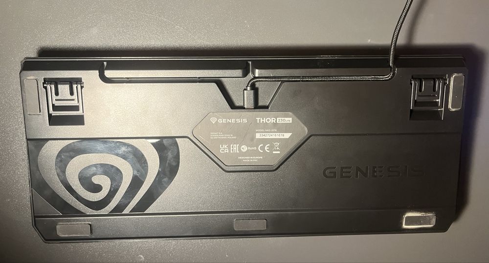 Genesis Thor 230 TKL Lite – mechaniczna klawiatura jak nowa, USB