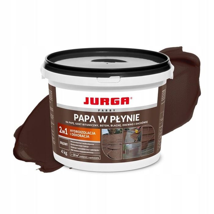 JURGA Papa w płynie 4kg brązowy