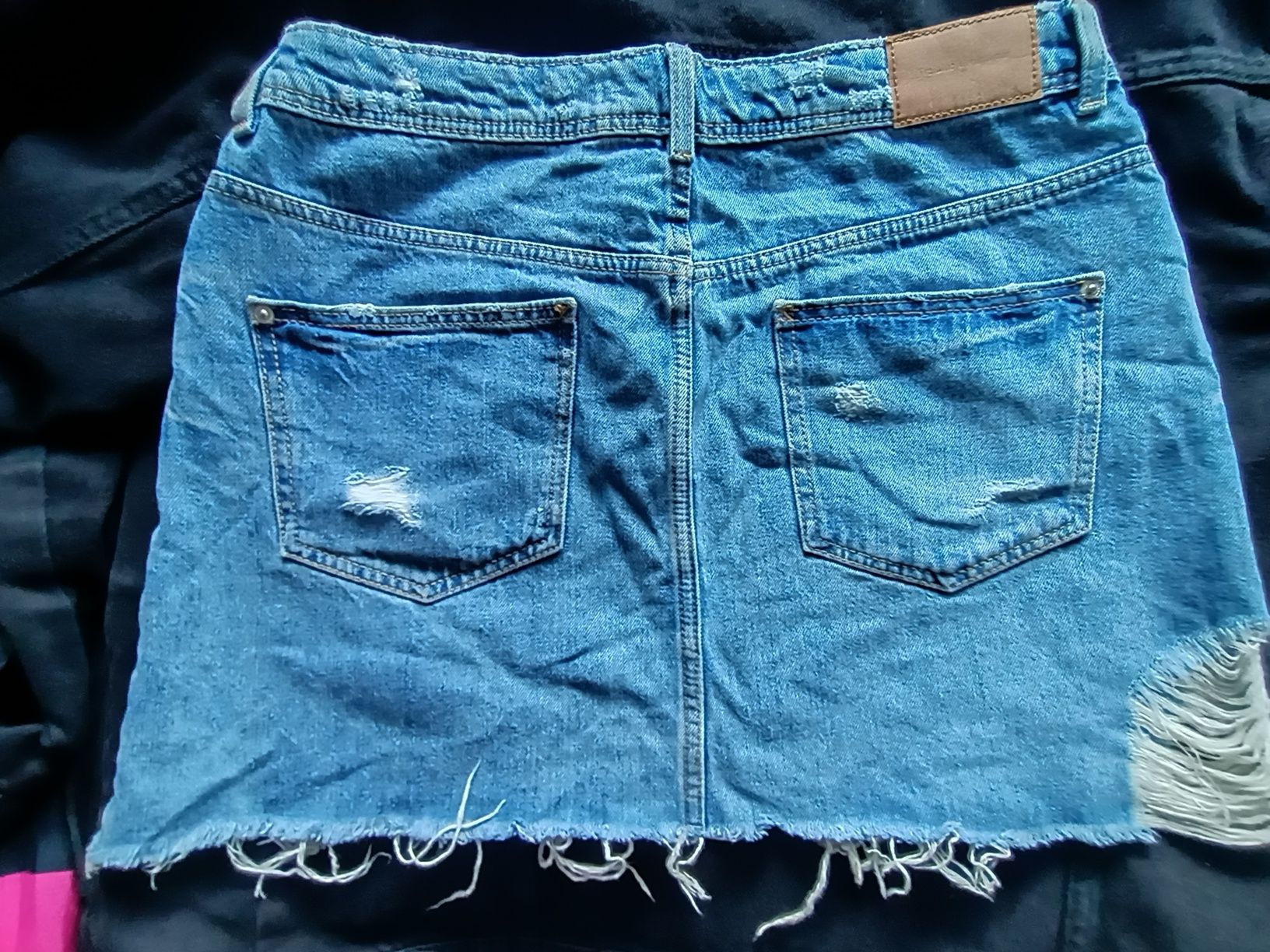 Spódnica jeansowa ZARA