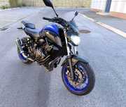 Yamaha MT 07 Quickshit + Escape Mivv
