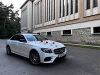 Piękne auto do ślubu Mercedes E Klasa AMG 2018