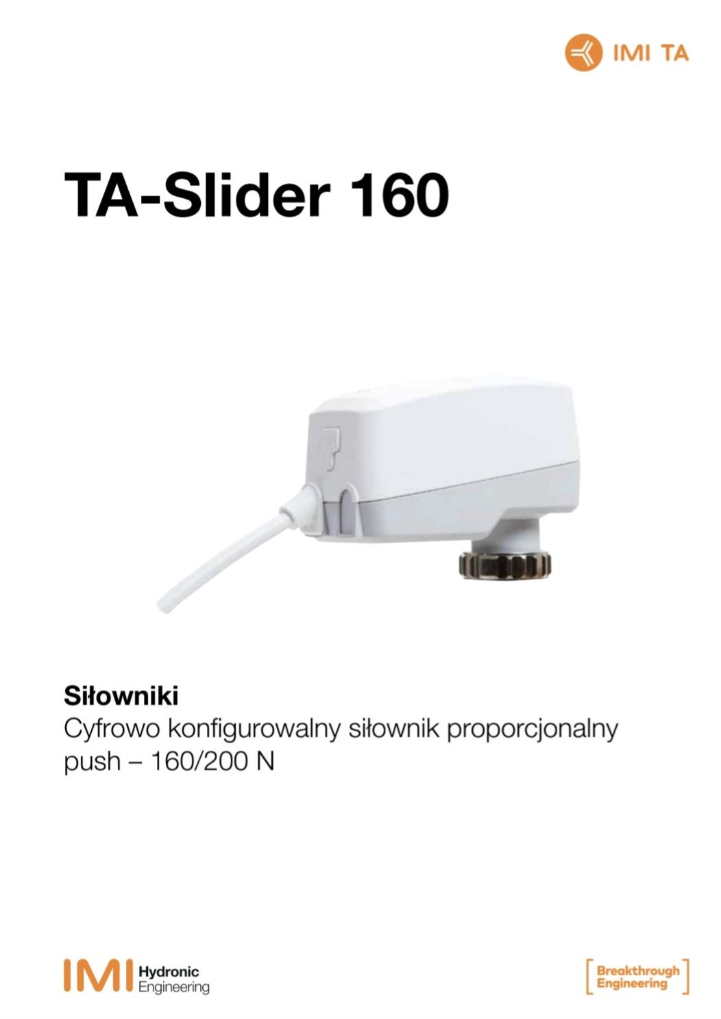 IMI TA-Slider 160 standard