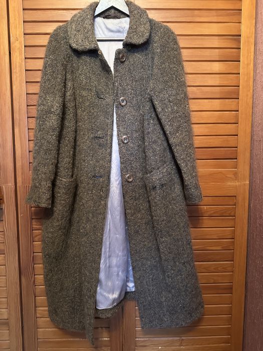 Plaszcz na podszewce braz bukle dl 105 klatka 106