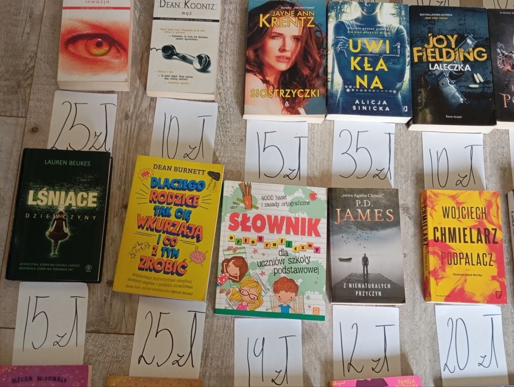 Różne książki dla wszystkich