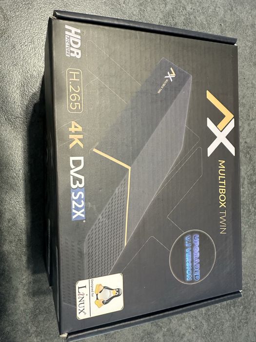 AX Multibox Twin 4k 2x dvb-s2x linux e2 wifi