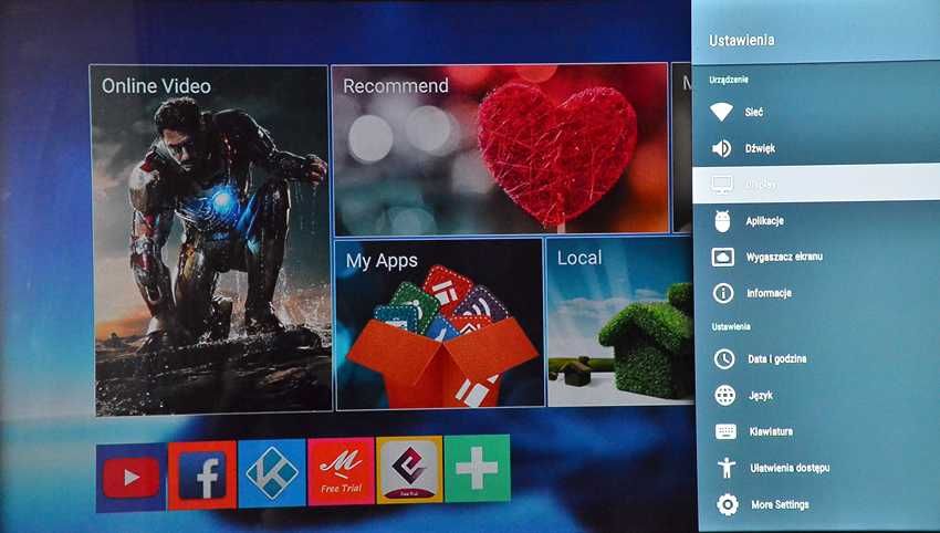 TV BOX MXQ PRO 2Gb/16Gb Smart Android 9 KODI MENU PL Telewizja