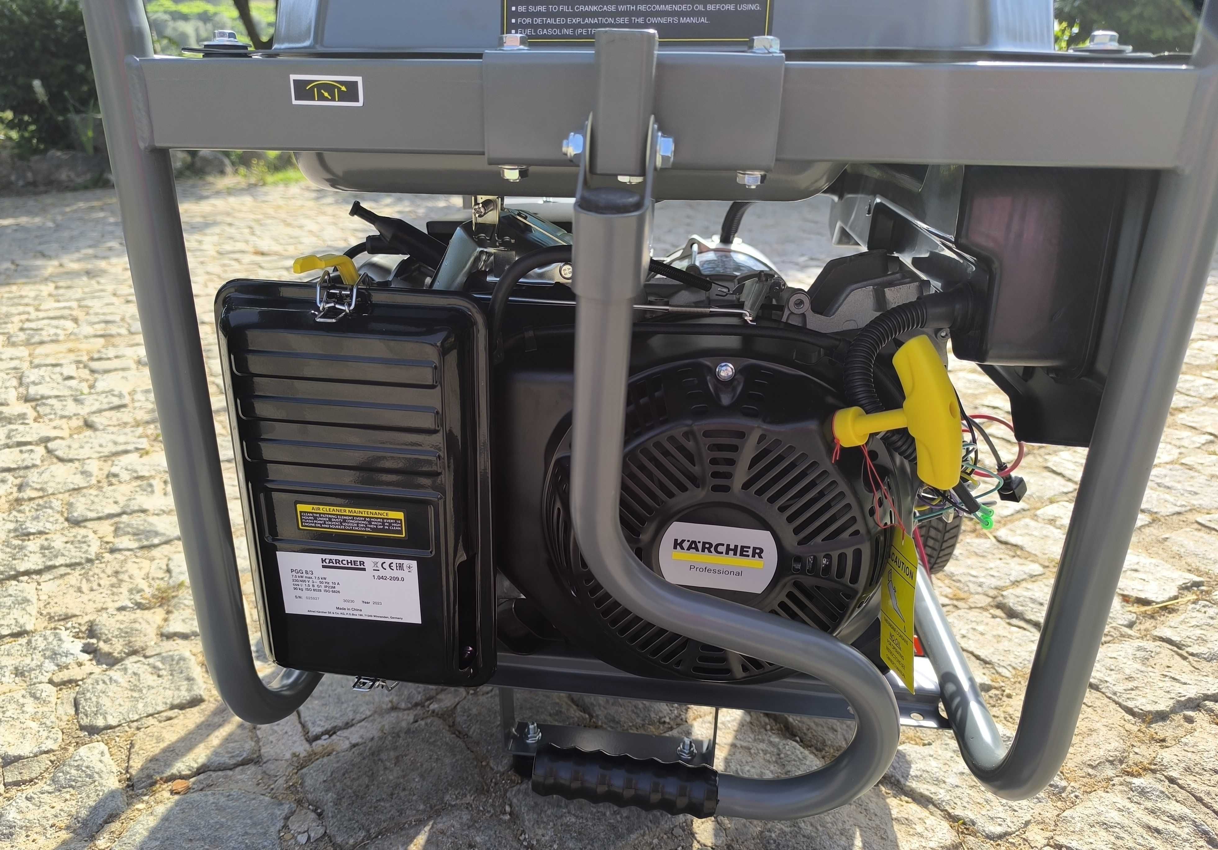 Gerador trifásico 7,5kw Kärcher PGG 8/3 - NOVO