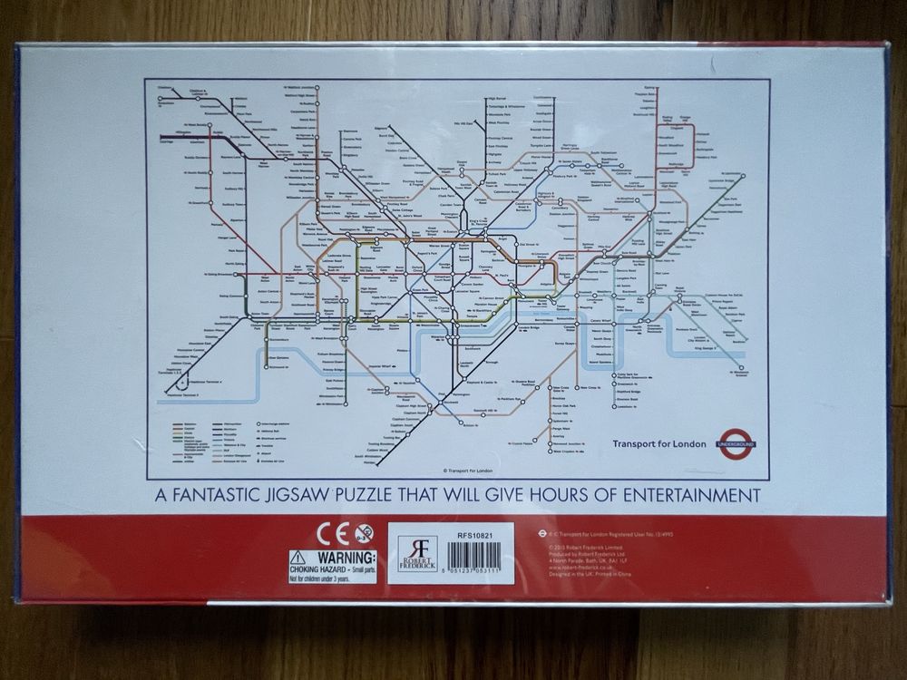 Nowe Puzzle Undergrand 1000 Transport from London Londyn