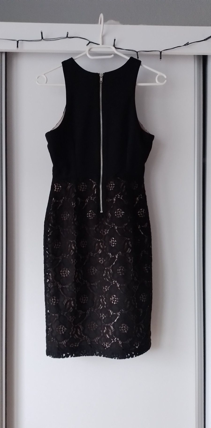 Elegancka sukienka koronka H&M rozm.XS