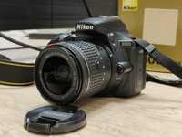 Nikon D5600 идеал + 18-55. Весь комплект
