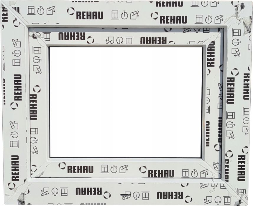 OKNA KacprzaK OKNO PCV 60x50 NOWE Białe 600x500 - Dostępne od ręki!